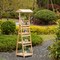 Vintiquewise Multi-Functional Wooden Shelf Plant Stand, Storage Rack and Bookcase for Indoor and Covered Outdoor Spaces QI004599 - alternate 3